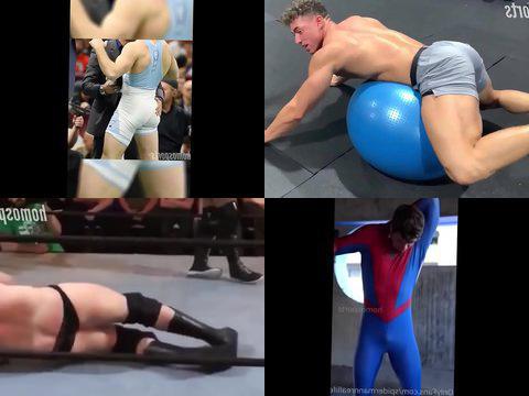 Straight sport mma wrestling pakistani boys man video meat and sexy legs in compression lycra spandex spotted at the gym