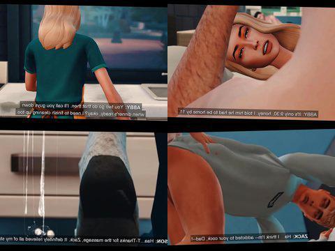 SIMS 4 - Dad pakistani boys Fucks video Step Son Behind His Wife'_s Back [Step Education 3]