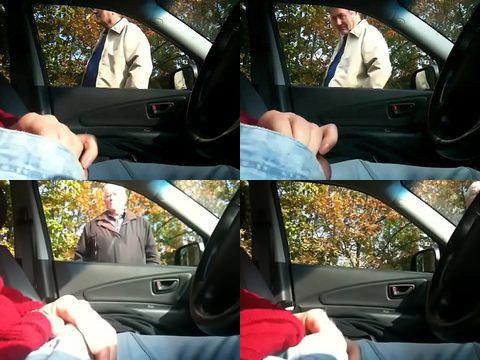 Nasty old free porn man spies for the xvideos guy jerking in a car - Streampornvids.com