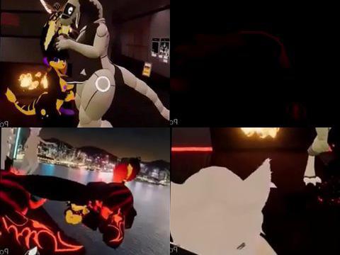 Cult gets in a indian twink orgy sex in VrChat