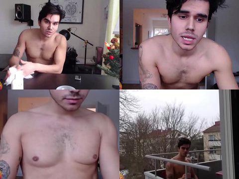 Old CamShow topless Balcony pakistani boys smoke video and shave dick